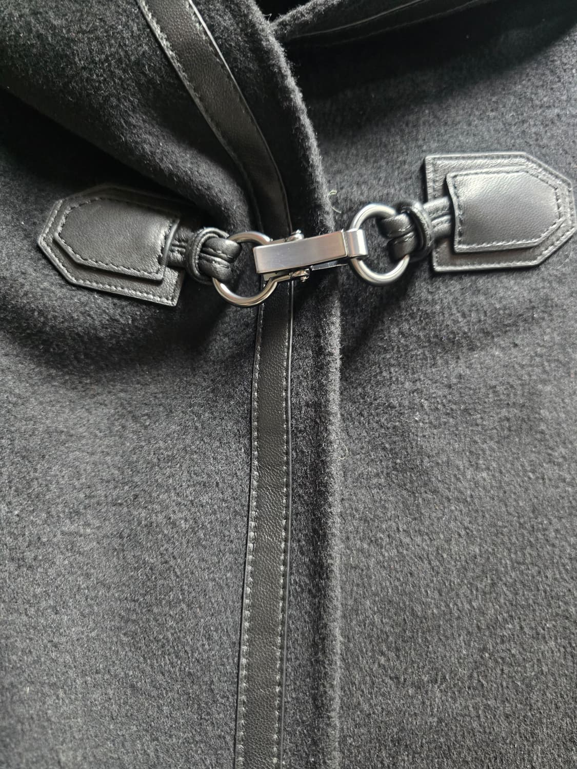 지스튜디오  울실크 후드 롱코트 77 상품이미지5