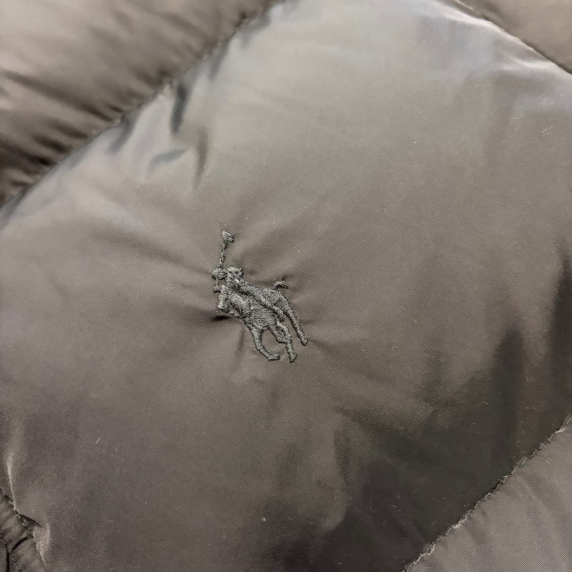 [S] 폴로 랄프로렌 블랙 다운 패딩 점퍼 C579 상품이미지4