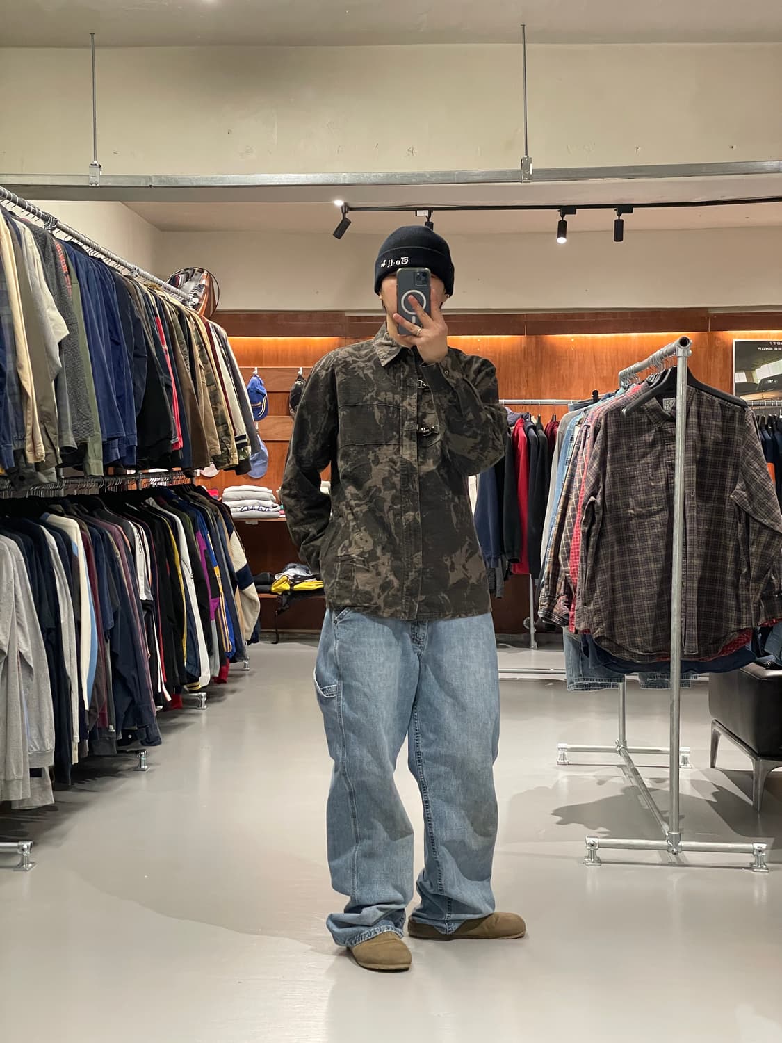 빈티지 버클 셔츠 상품이미지6