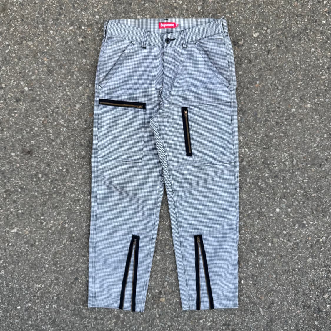 17fw 슈프림 지퍼 본디지 플라이트 팬츠 상품이미지1