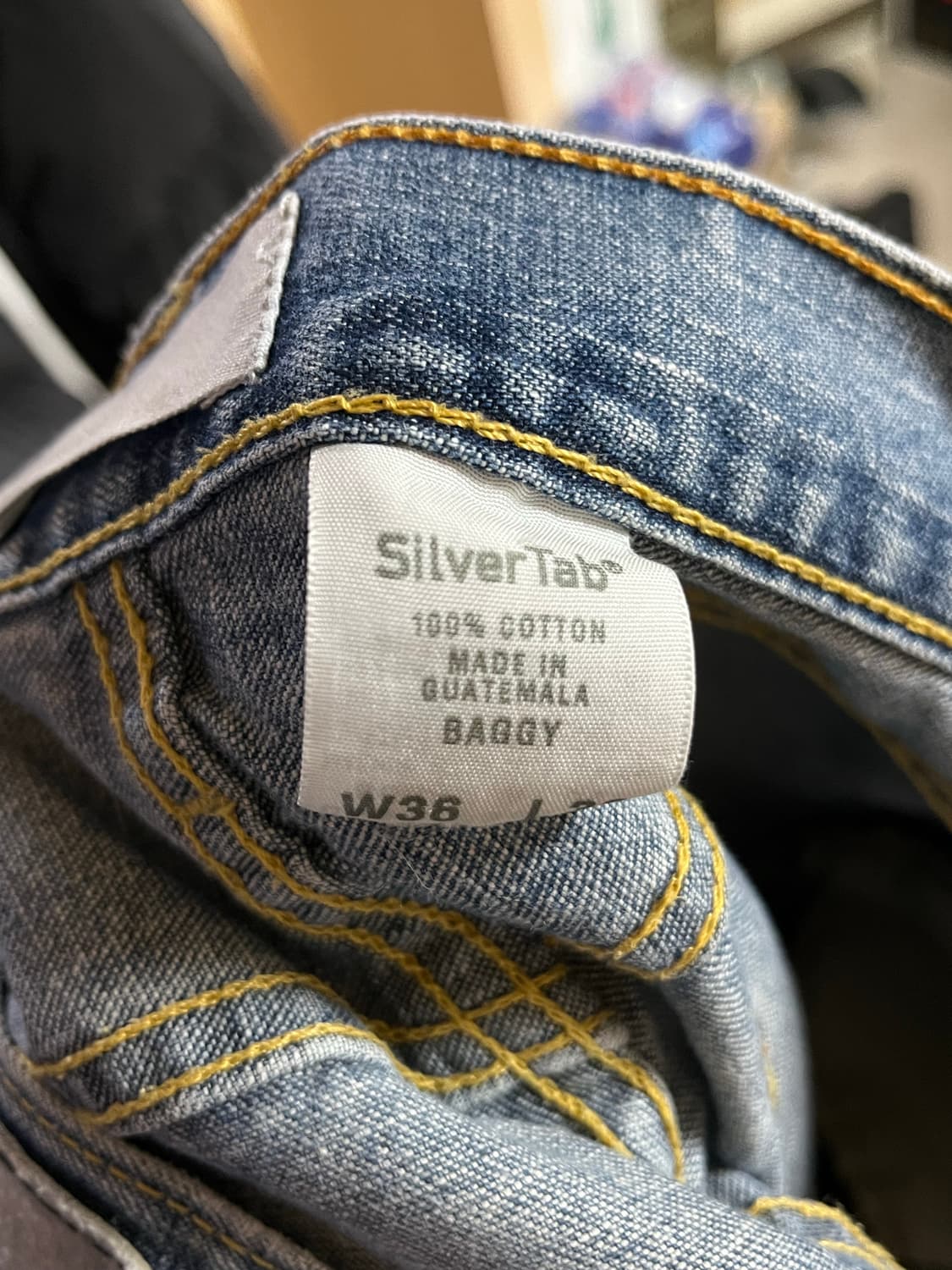 00s 리바이스 실버탭 배기 진 [36] 상품이미지10