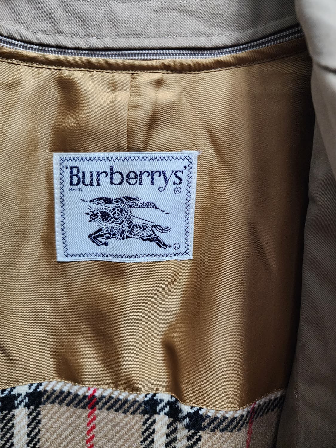 (내피포함) BURBERRY 버버리 빈티지 트렌치 코트 상품이미지5