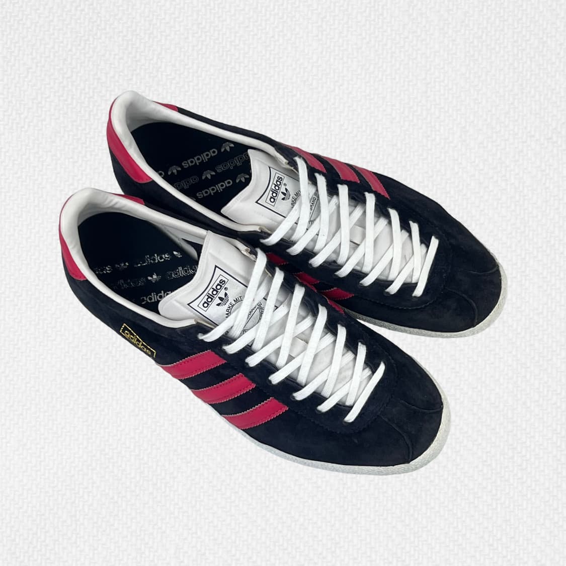 250 W 아디다스 가젤 OG 레징크 블랙 핑크 상품이미지7