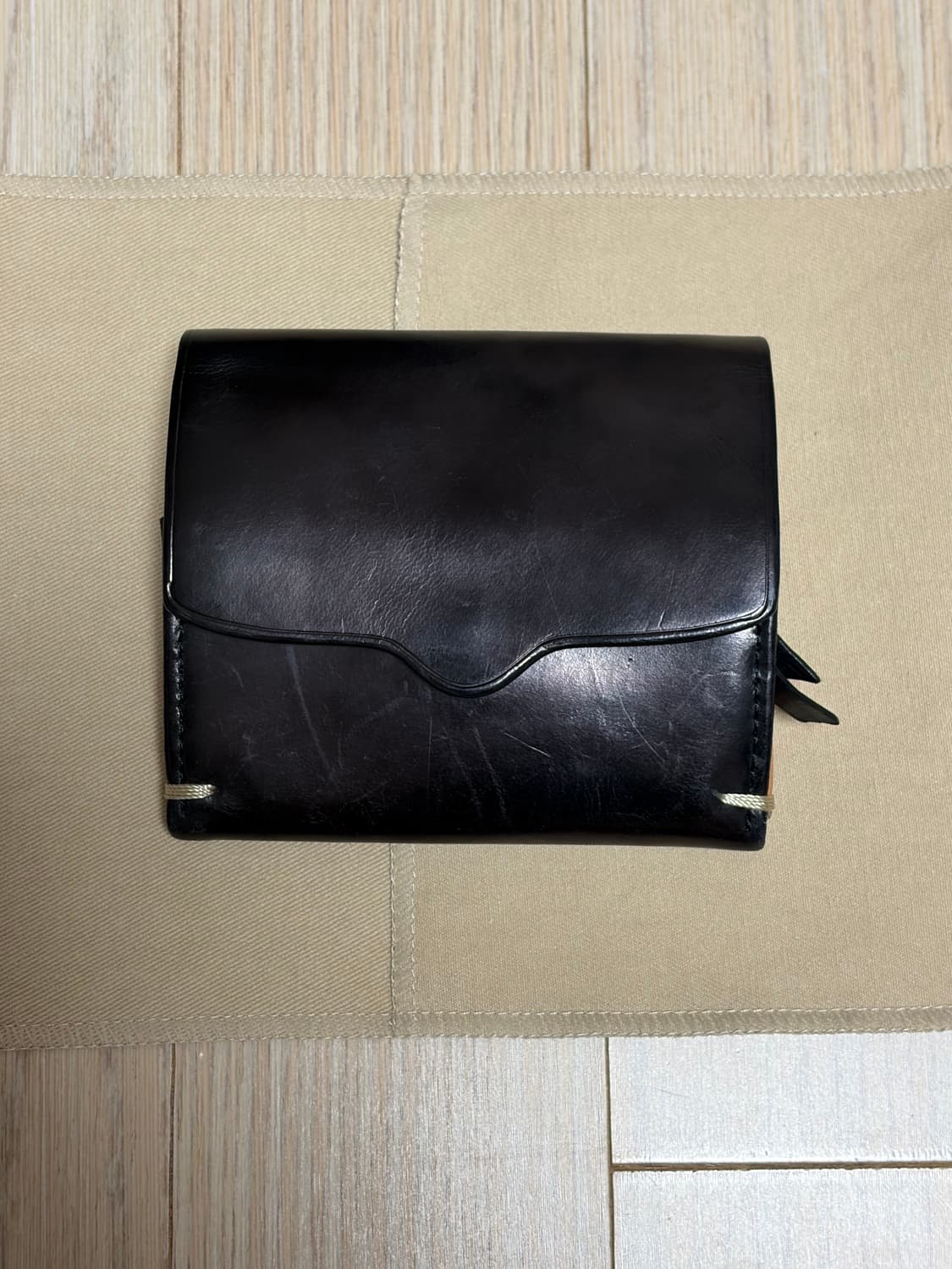 얼바닉30 일부세토 piega 지갑 블랙 상품이미지4