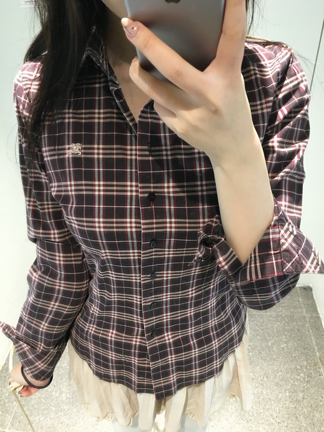 빈티지 버버리 딸기초코 코디세트 상품이미지2