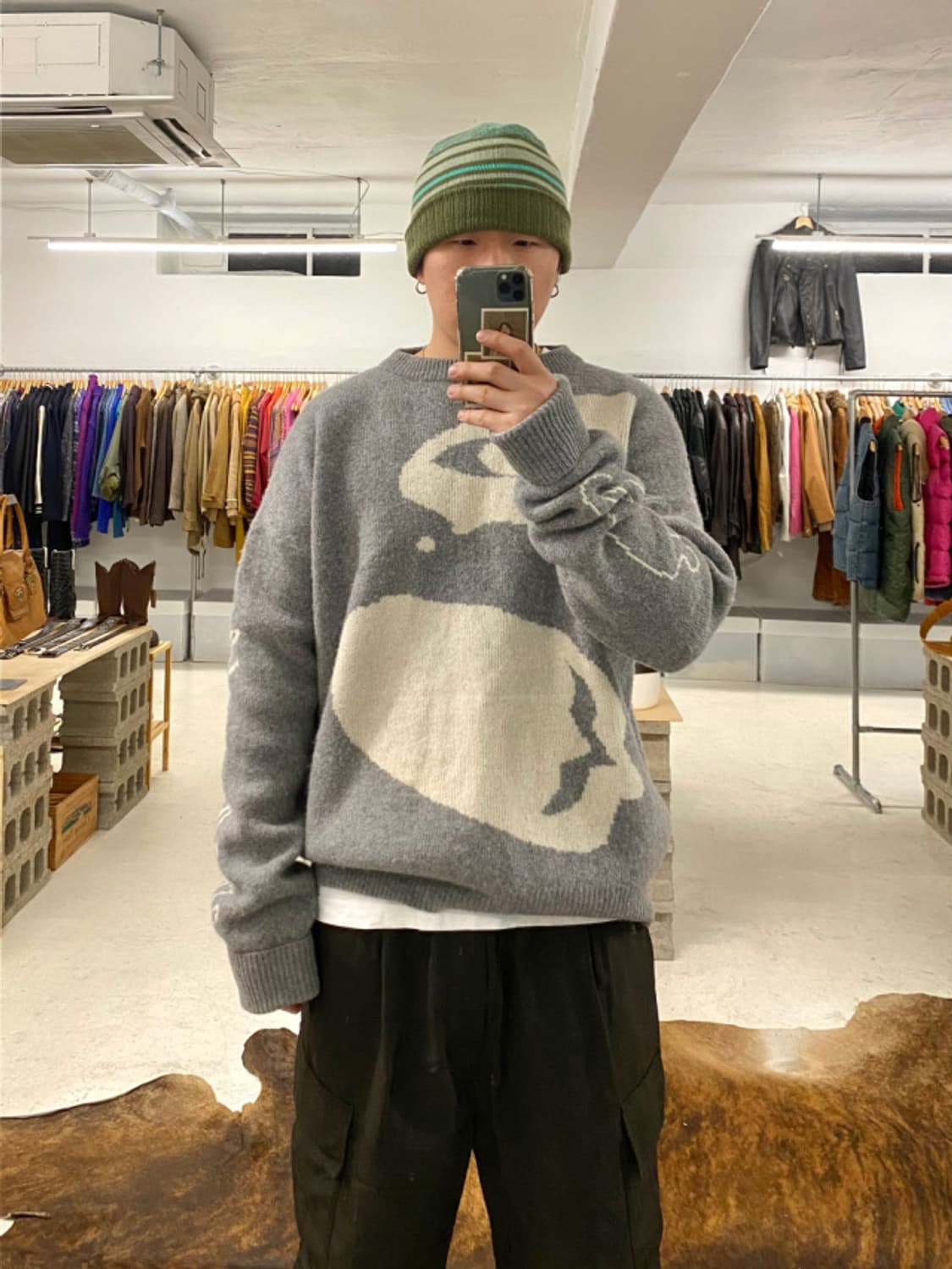 TONYWACK graphic knit 토니웩 그래픽 니트 상품이미지1