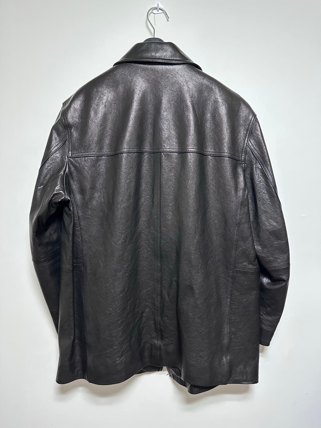 스트 램스킨 레더 하프자켓 정가 55만 상품이미지8