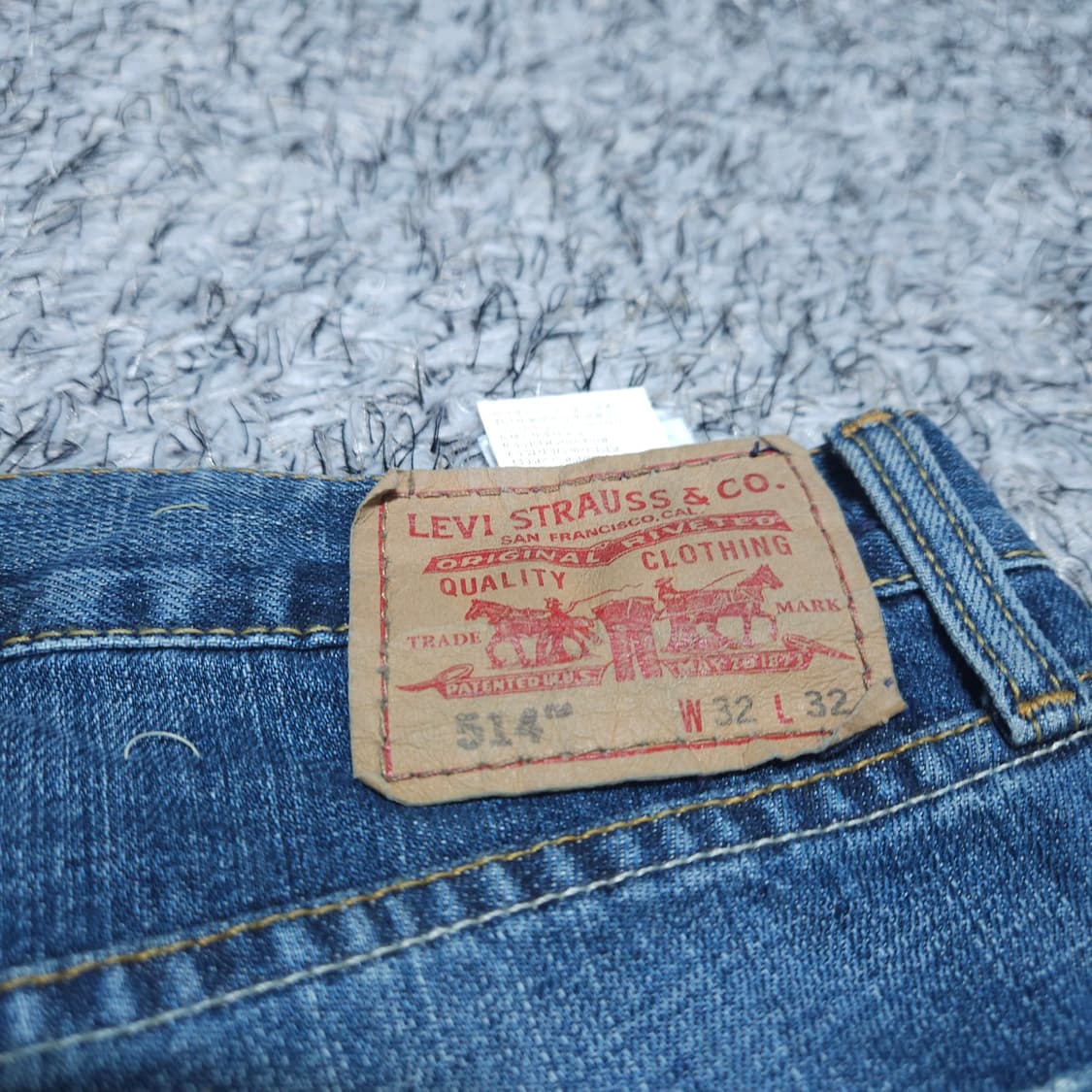 리바이스514) 31/32 남자 일자청바지 / 왕눈이샵 상품이미지7