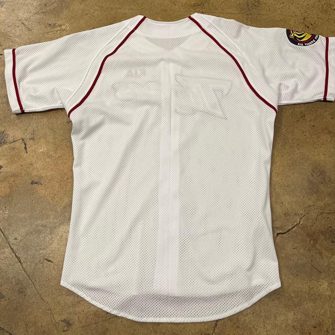 [95] 기아 타이거즈 야구 유니폼 화이트 b18 상품이미지3