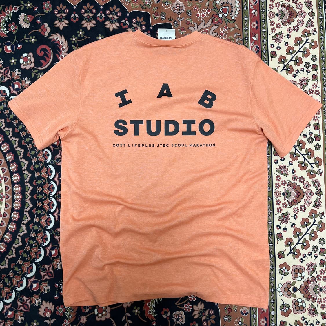 아이앱 스튜디오 JTBC 서울 마라톤 반팔티 L/100 상품이미지1