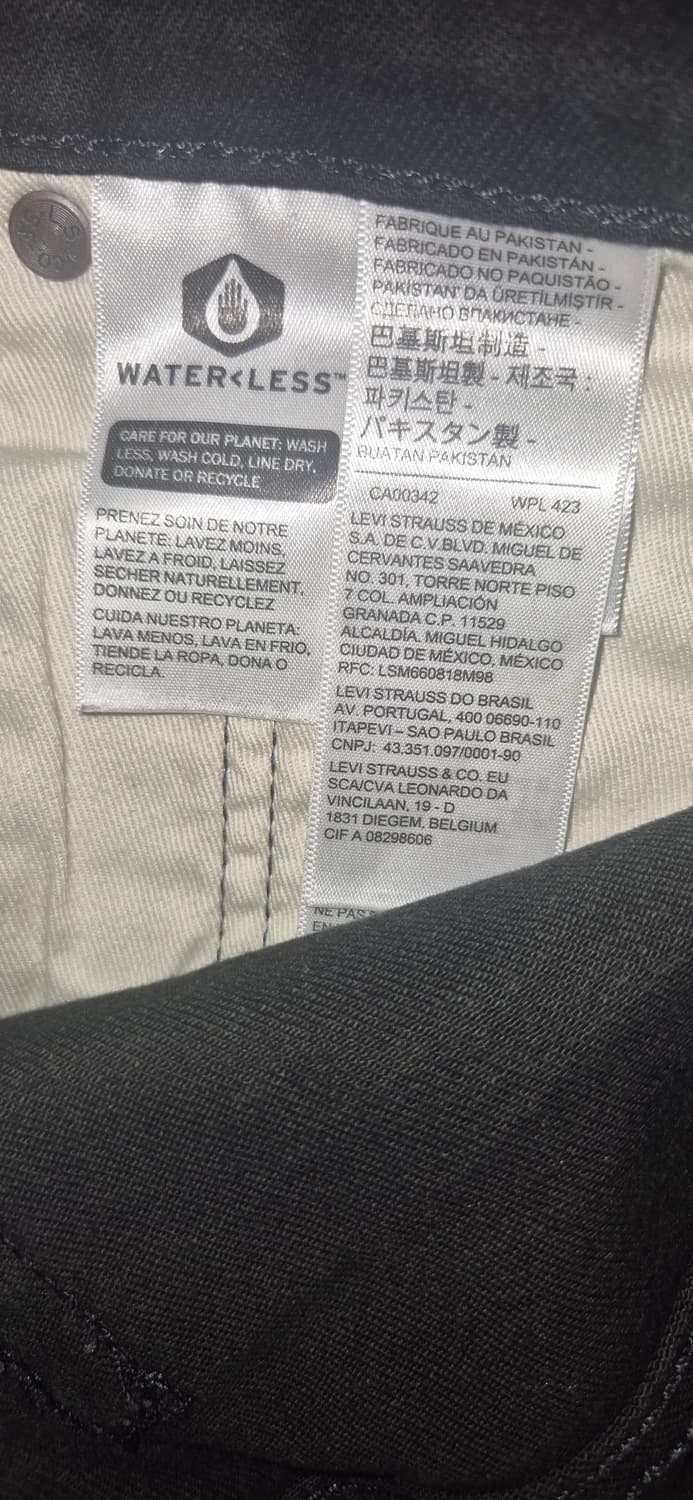 리바이스 505 블랙 28 상품이미지6