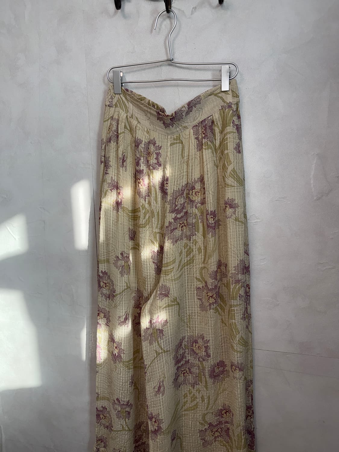 Vanessa Bruno floral pleats silk pants 상품이미지3