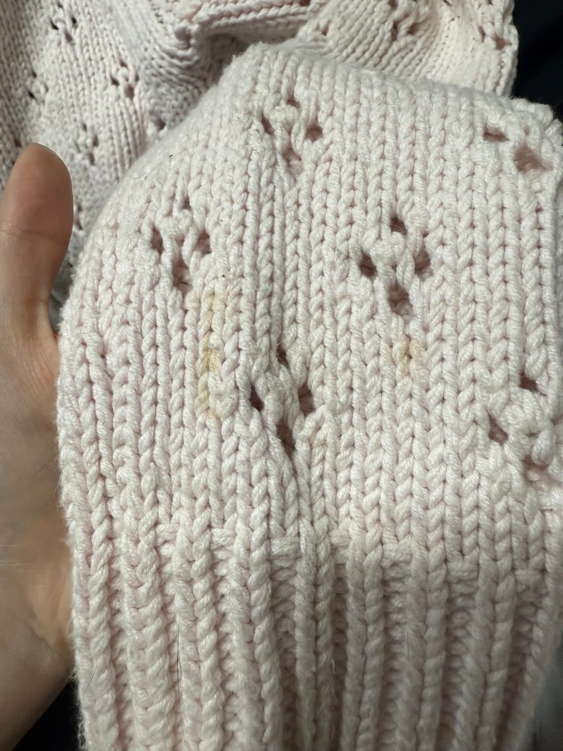 글로니 나오미 니트 가디건 핑크 상품이미지7