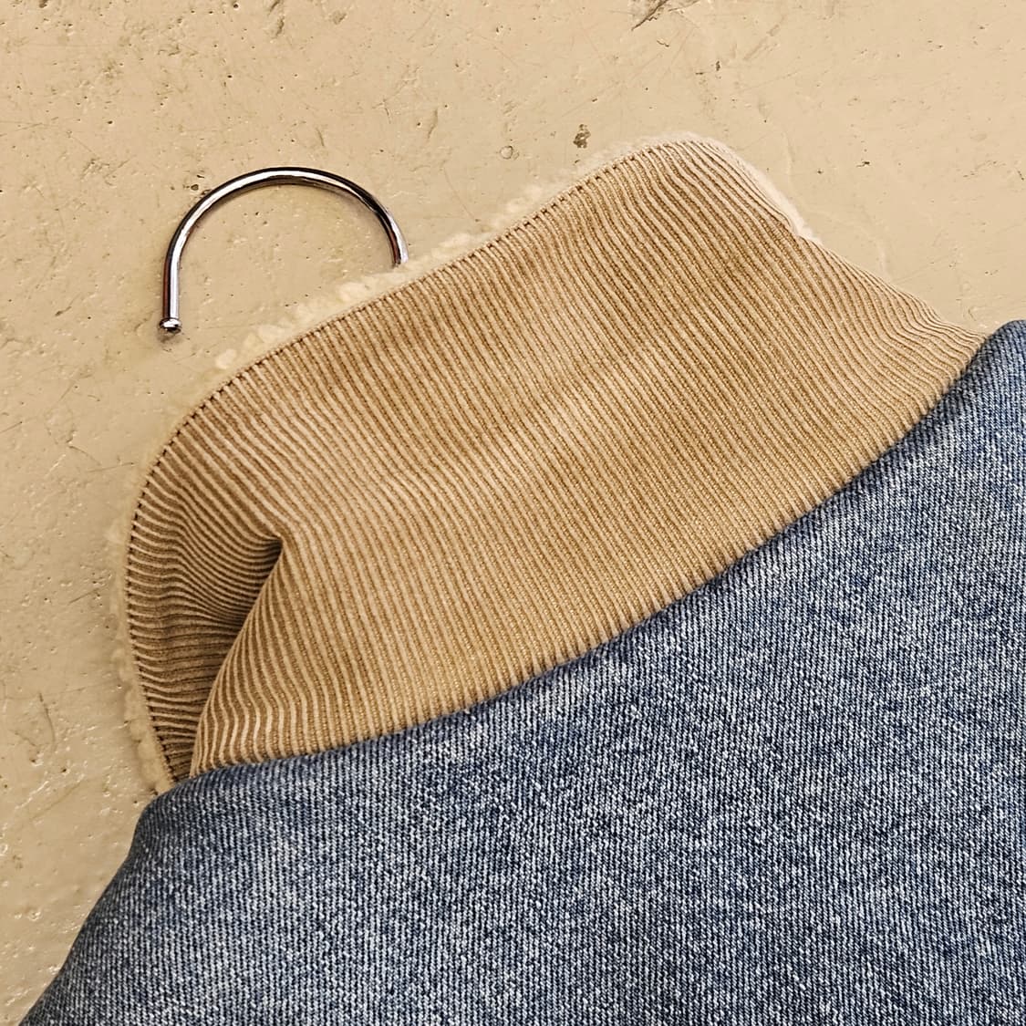 L.L.BEAN 엘엘빈 쉐르파자켓 청자켓 데님자켓 코듀로이 XL 구제 상품이미지8