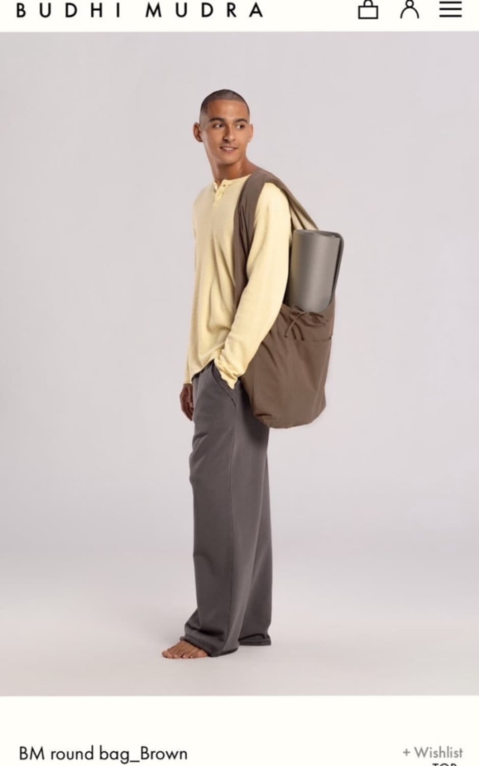 부디무드라 라운드 백  상품이미지1