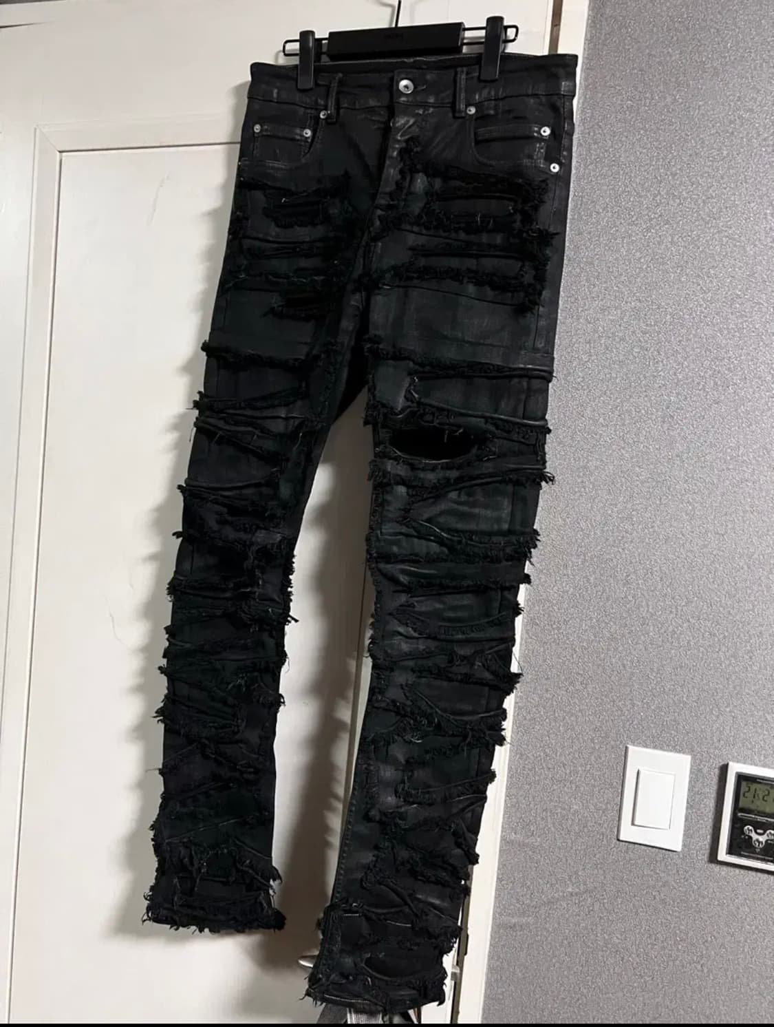 릭오웬스 디트로이트컷 디스트로이드 데님 상품이미지1