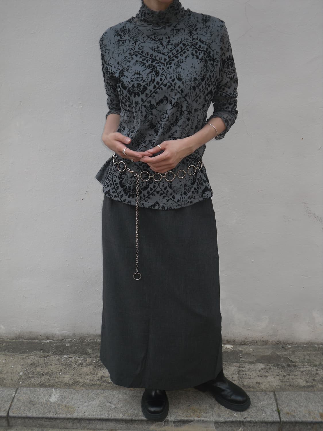 Vintage turtleneck blouse 상품이미지1