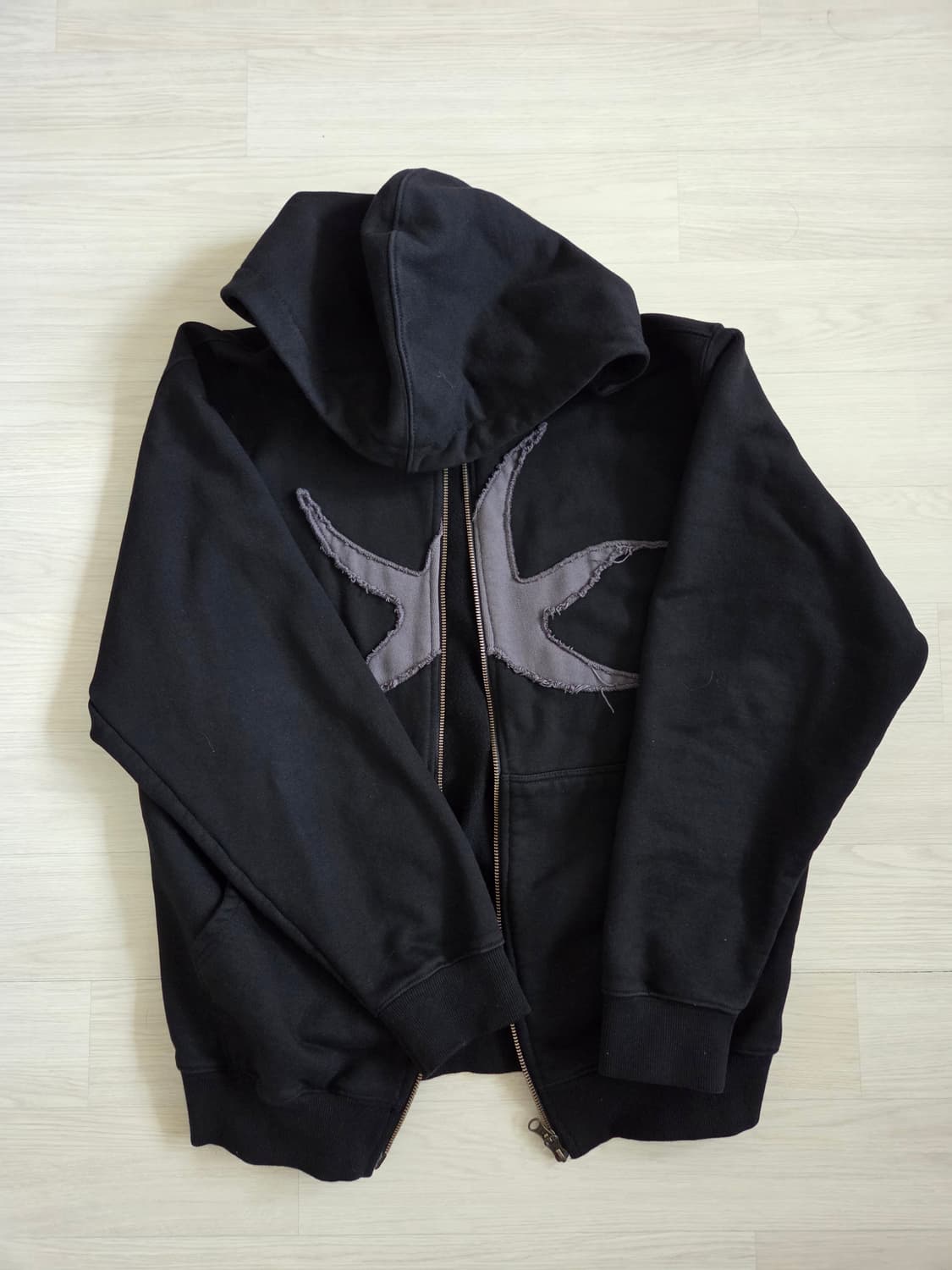 더콜디스트모먼트 스타피시 후드집업 상품이미지2