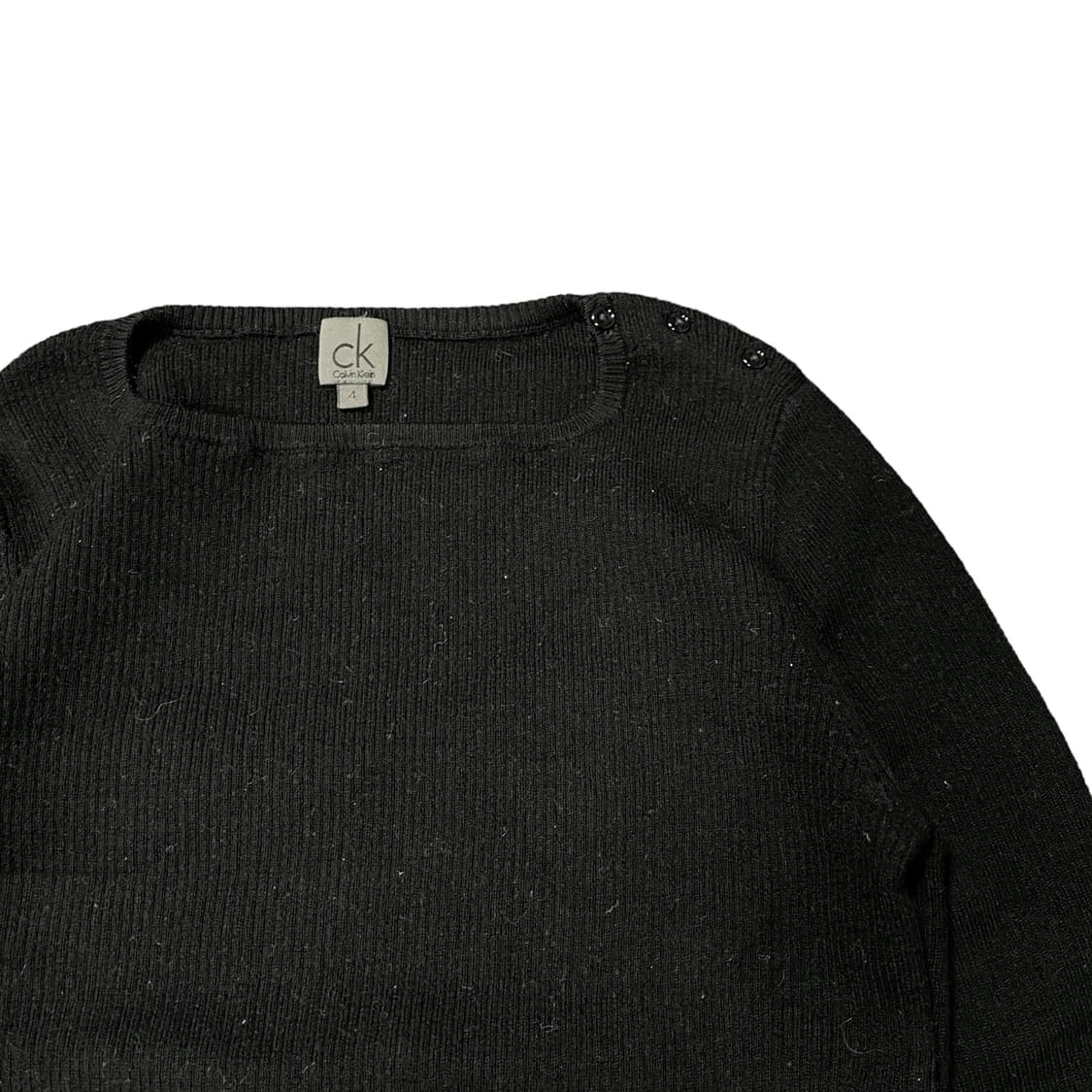 캘빈클라인 블랙 니트 4  상품이미지2