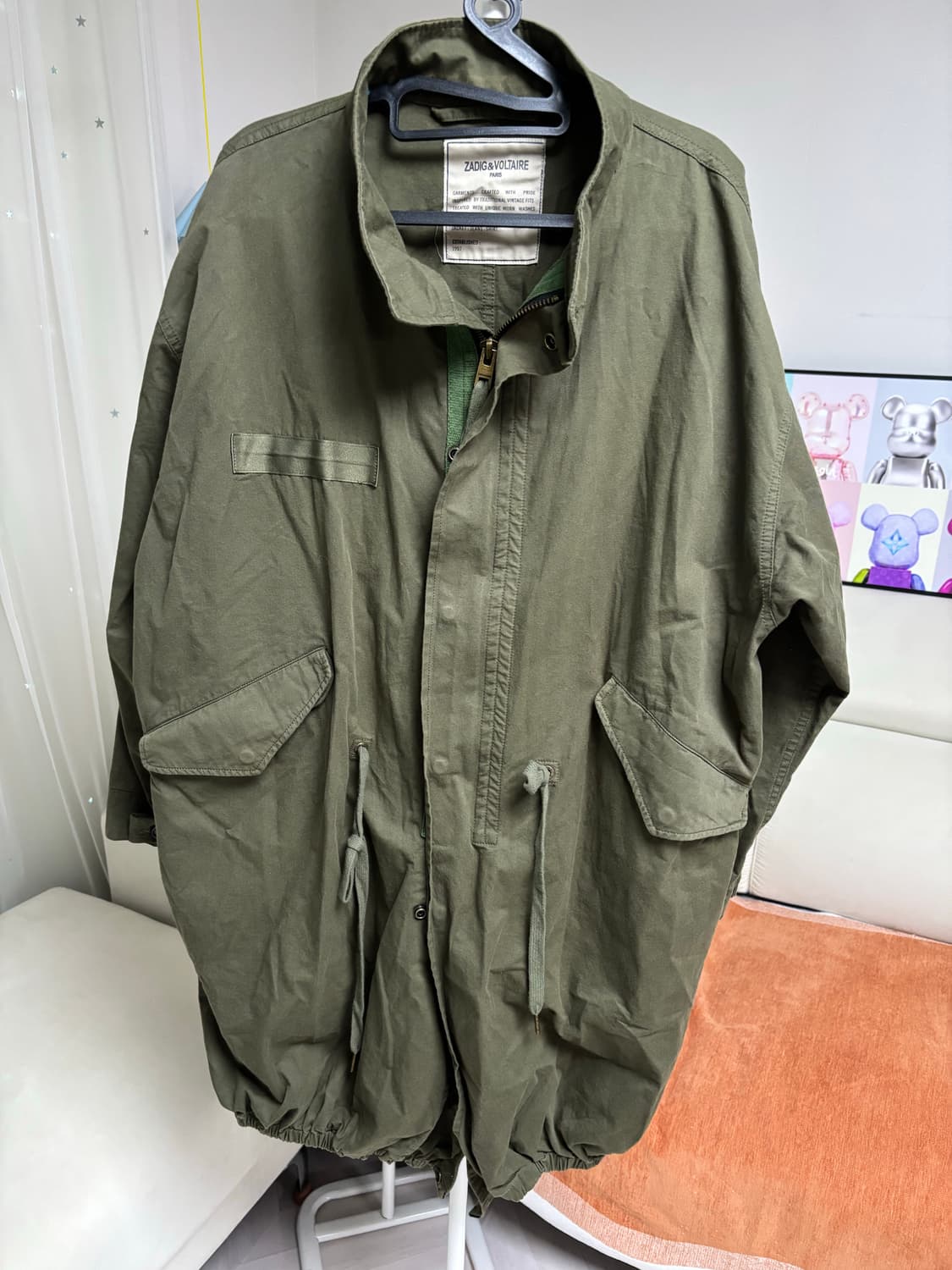 쟈딕앤볼테르 롱야상 상품이미지2