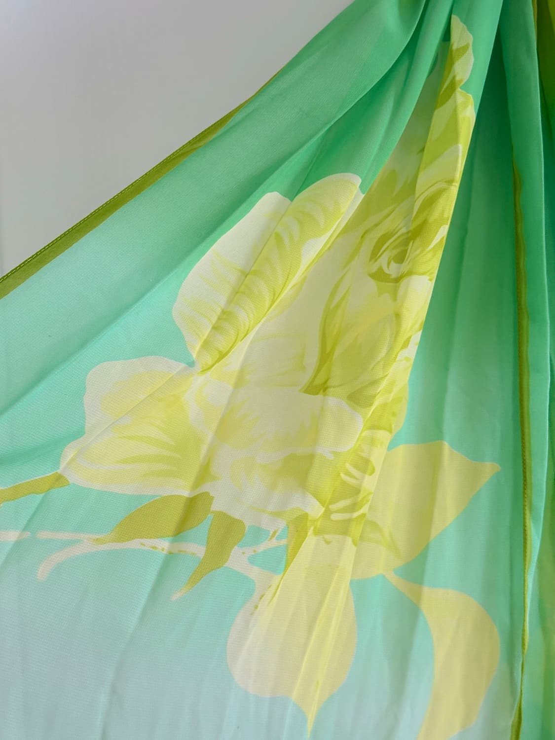 로맨틱무드 꽃 패턴 롱 스카프 상품이미지3