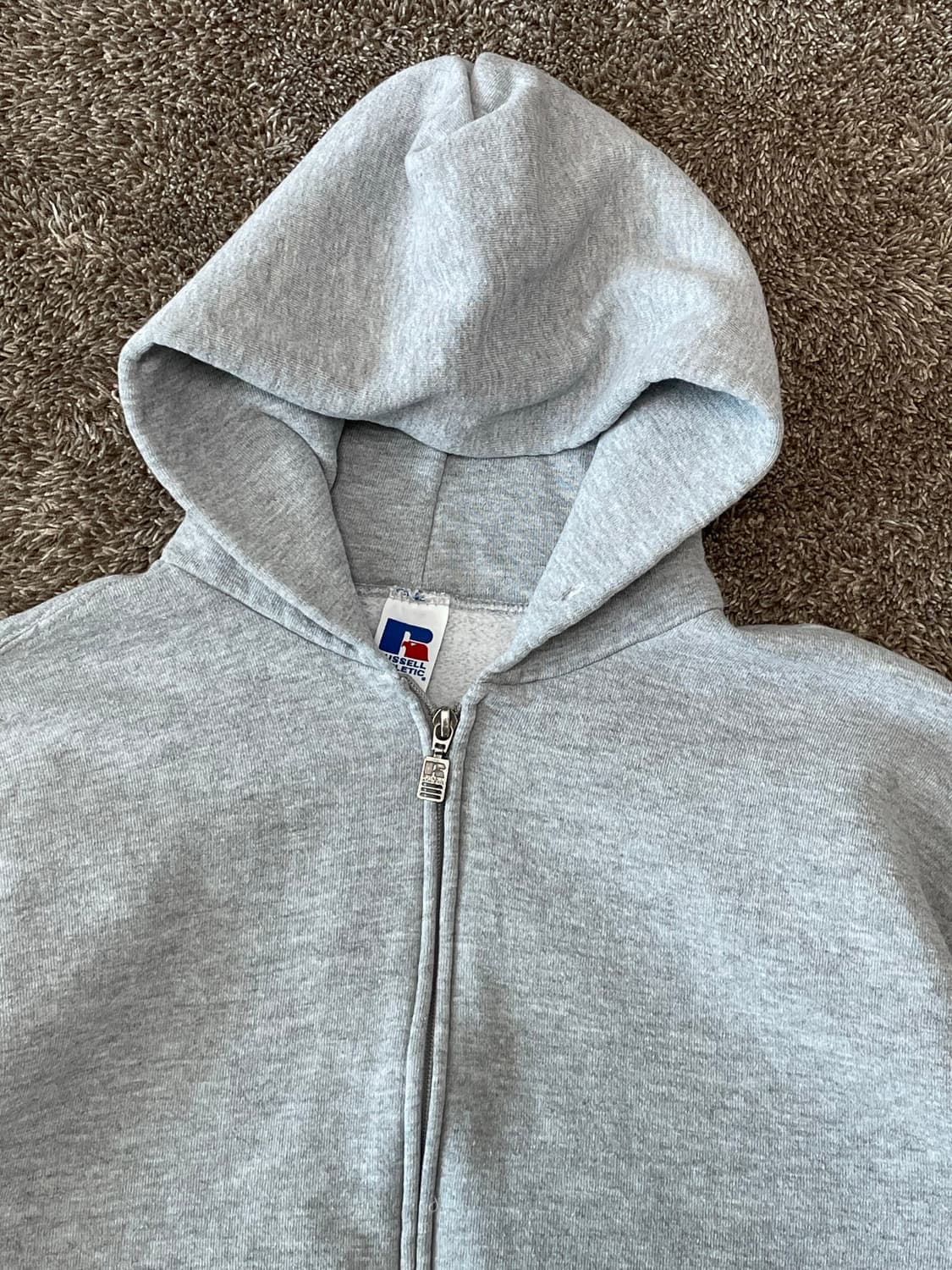 90s russell athletic hoodie zip 러셀 상품이미지2