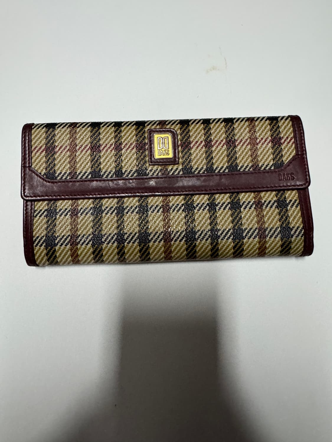 닥스 daks 시그니처 체크 장지갑 상품이미지1