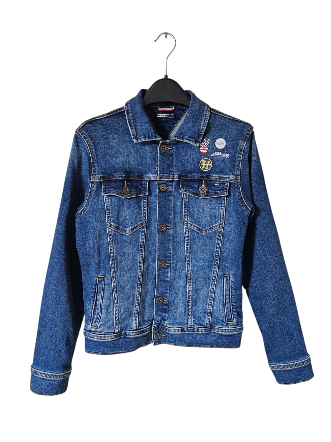 Tommy Hilfiger 패치 자켓 | 유니크 커스텀 디자인 | 크롭핏 상품이미지10