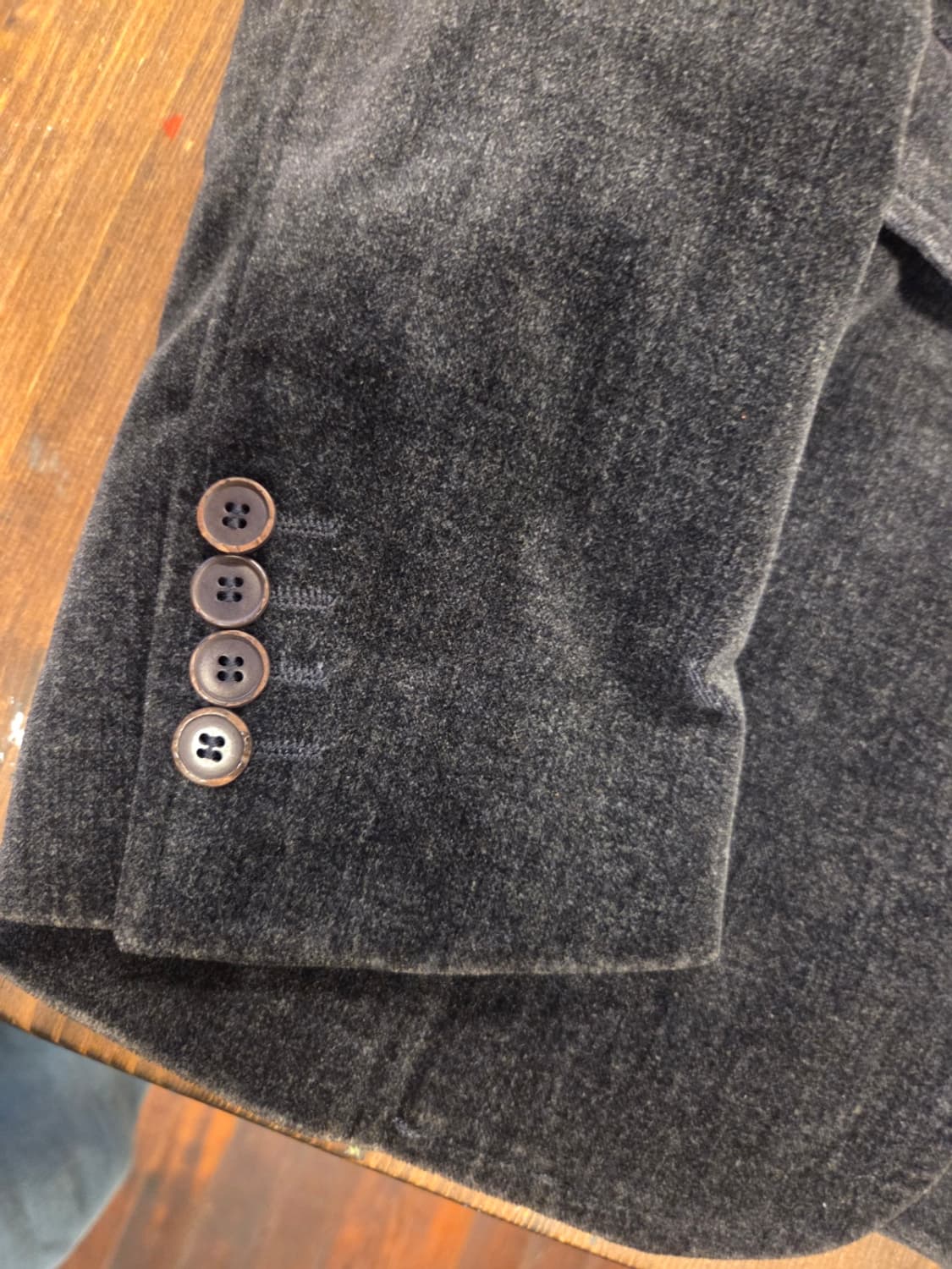 아르마니 꼴레지오니 벨루어자켓 상품이미지6