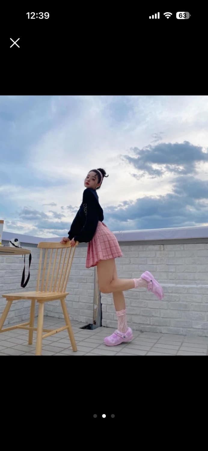 크록스 퍼슈어 발레리나 핑크 230 상품이미지2