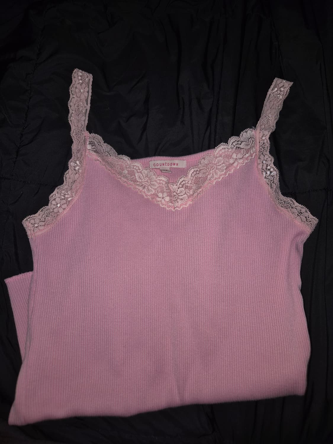 [핀터 핑크 히메갸루 깔]  딸기우유 레이스 슬리브리스 상품이미지1