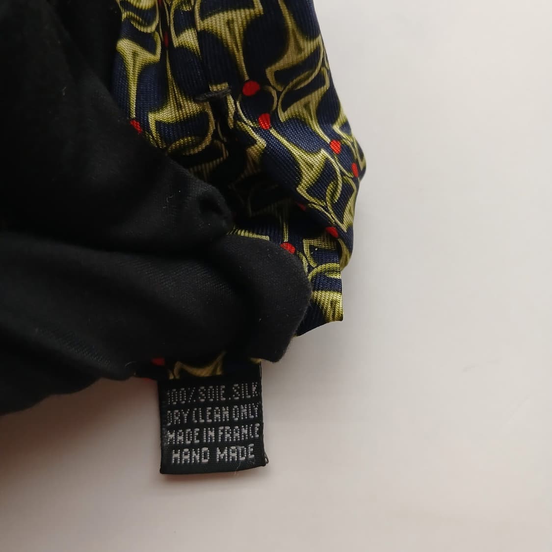 란셀 실크 네이비 패턴 넥타이 9.6cm A+등급 A18004
 상품이미지8