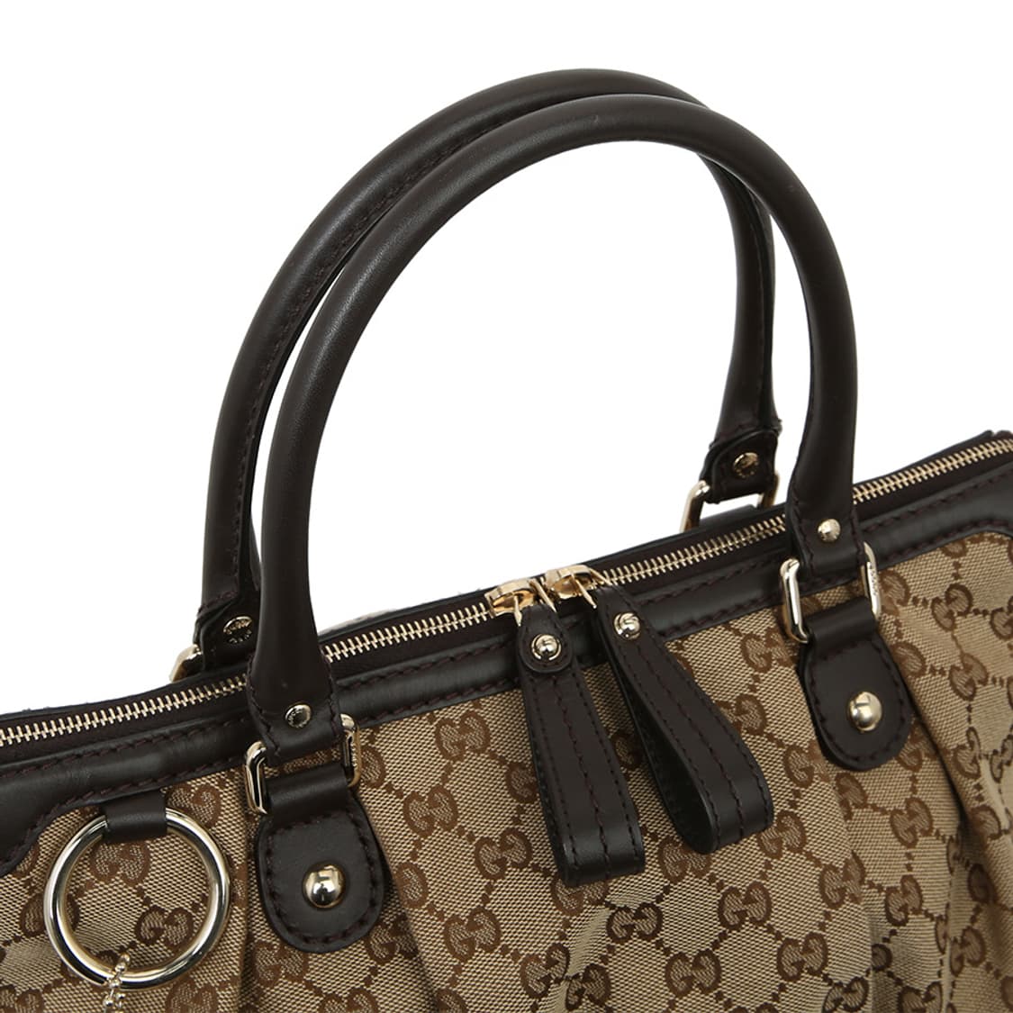 구찌 GG캔버스 보스턴백 3-WAY 셔링 수키 토트 247902 상품이미지8