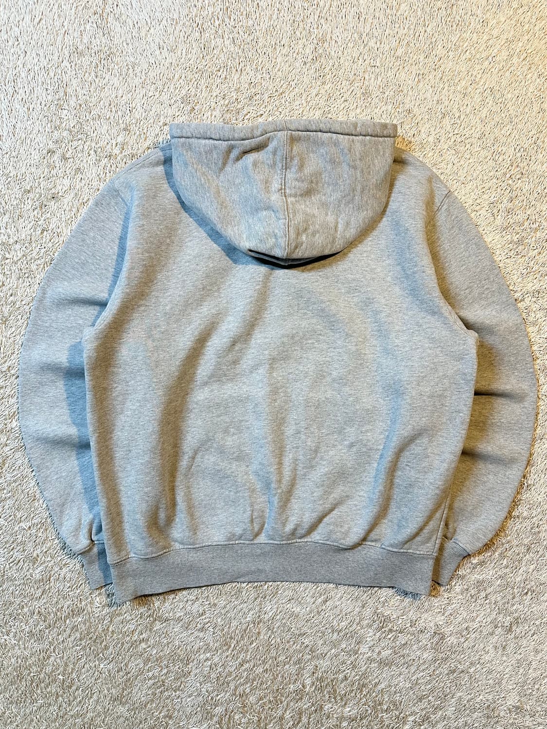 디스이즈네버댓 아치로고 후드티 그레이 상품이미지3