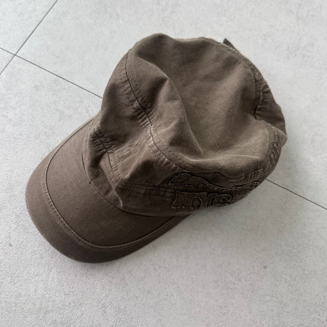 빈티지 브라운 캡모자 상품이미지2