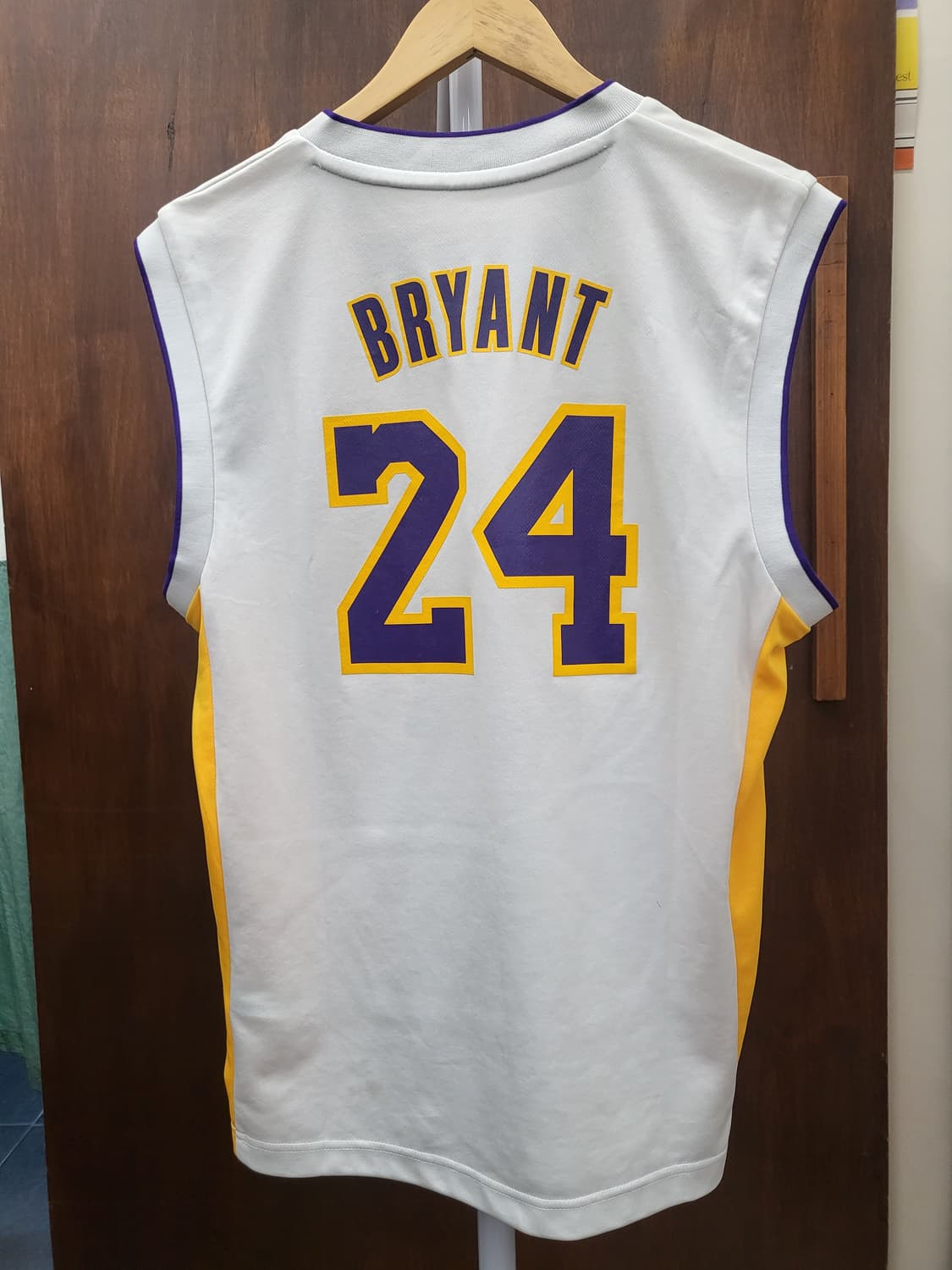 아디다스 NBA 레이커스 코비브라이언트 농구슬리브리스져지 상품이미지2