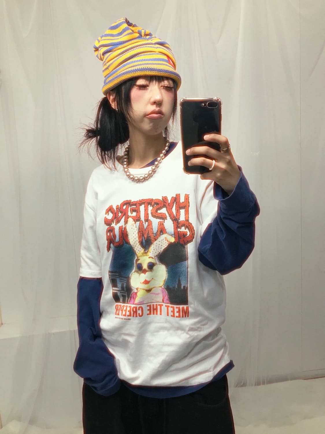 Hysteric Glamour Punk Rabbit T-shirt 상품이미지8