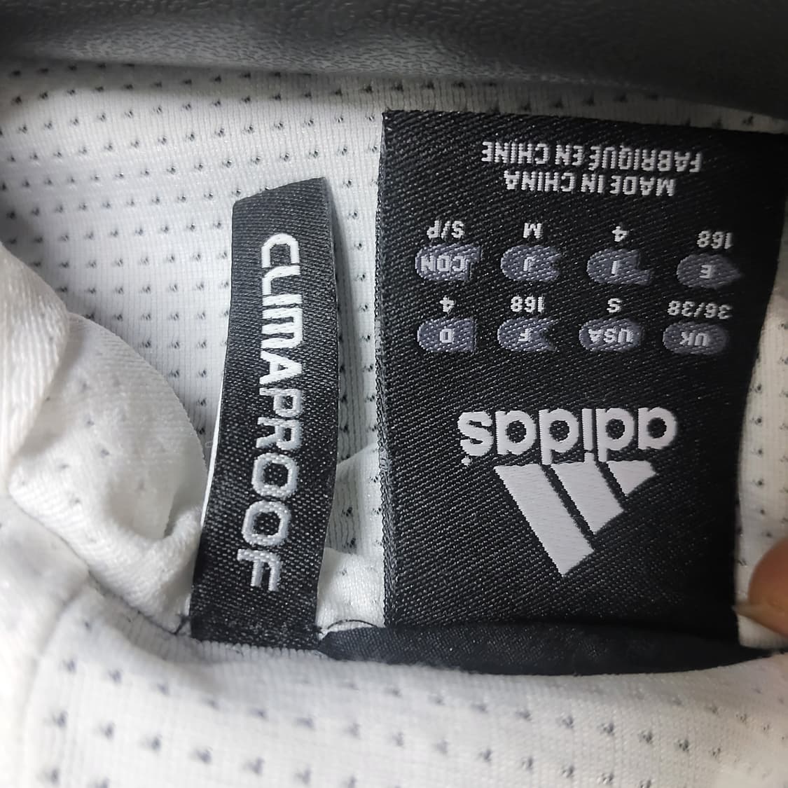 아디다스 삼선 후드 바람막이 윈드브레이커 블랙 남자 100 상품이미지4