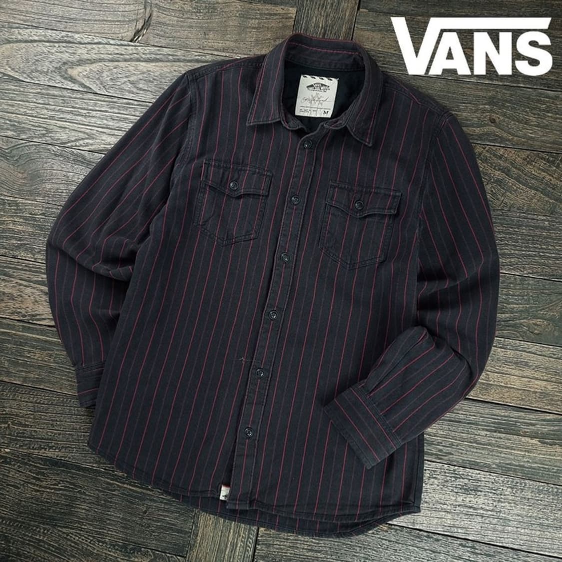 [반스] 빈티지 스트라이프 셔츠 M19209 상품이미지1