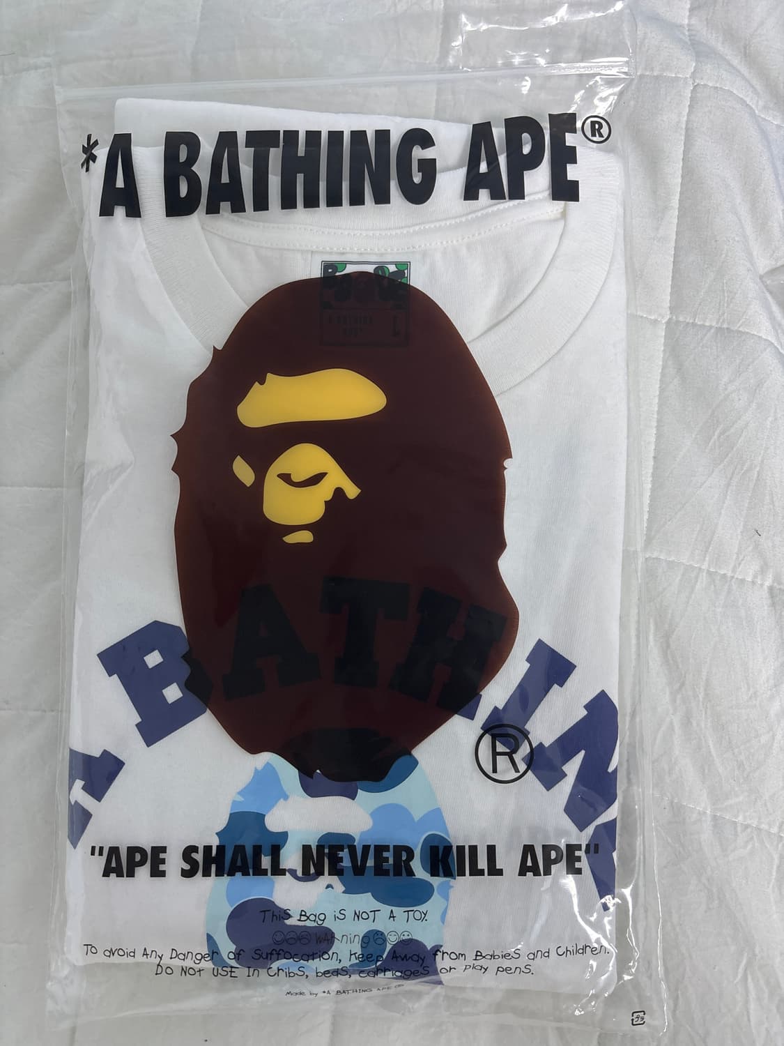 베이프 bape ape 티셔츠 L 상품이미지2