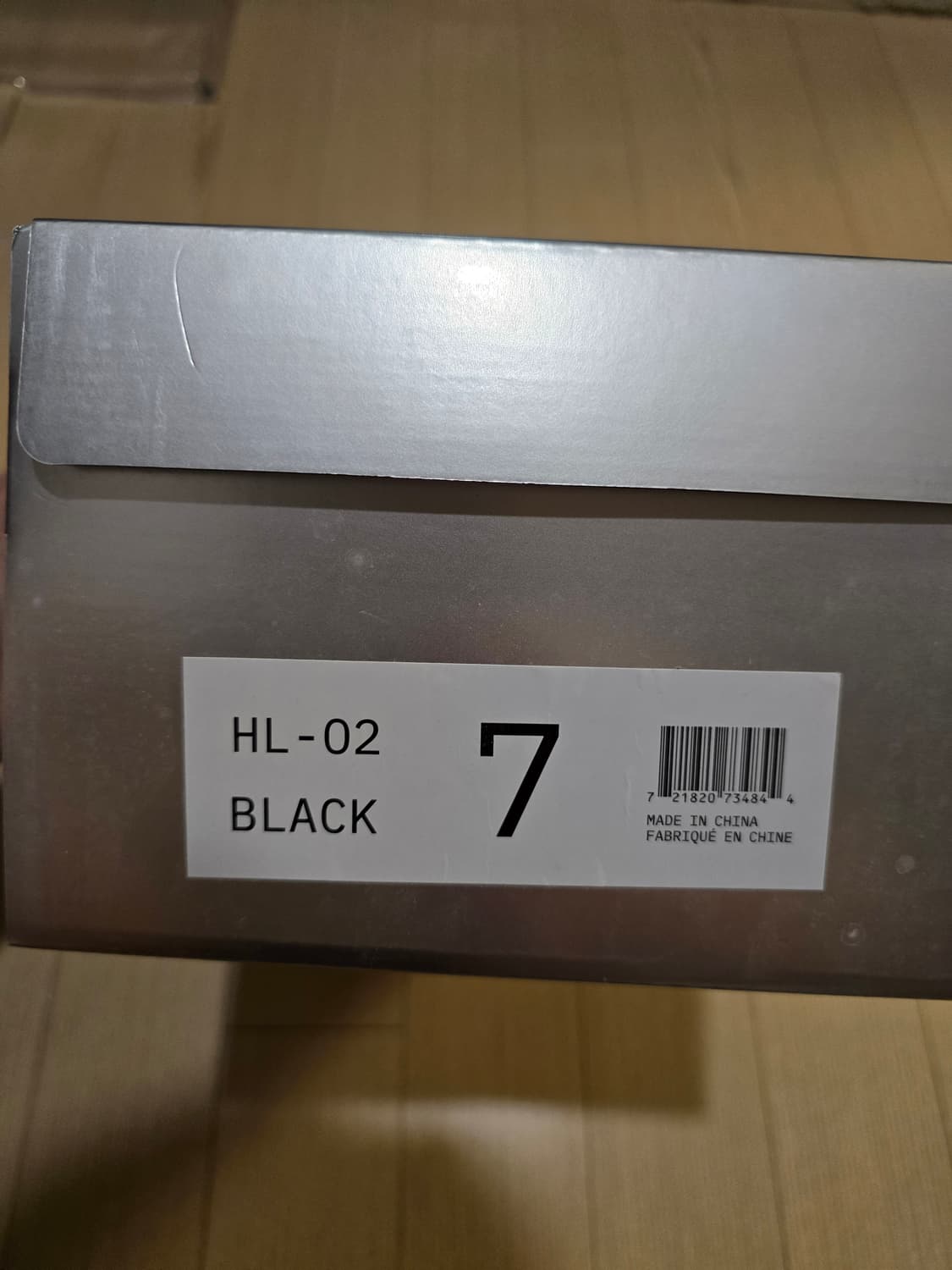 YEEZY 우먼스 HL-02 블랙 SIZE7 상품이미지3
