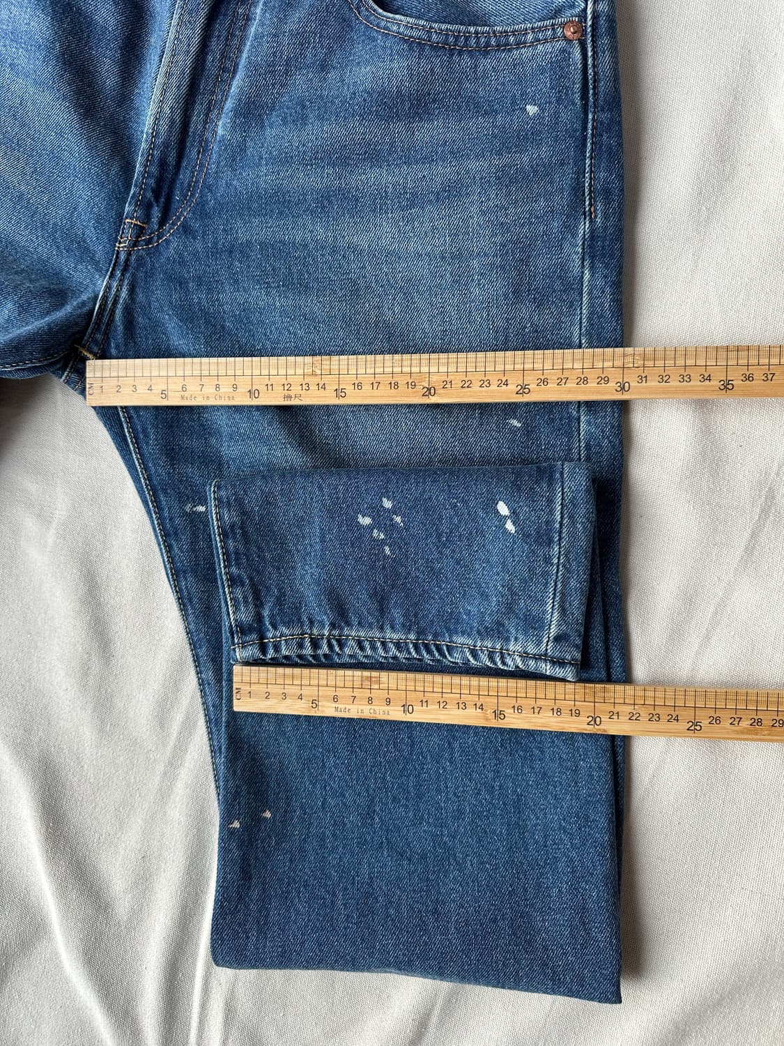 리바이스 551Z 페인팅 커스텀 데님팬츠 31 상품이미지10