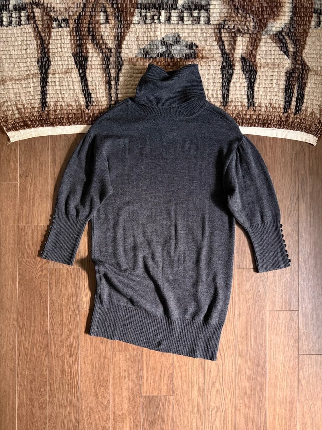 turtleneck knit one-piece 상품이미지10