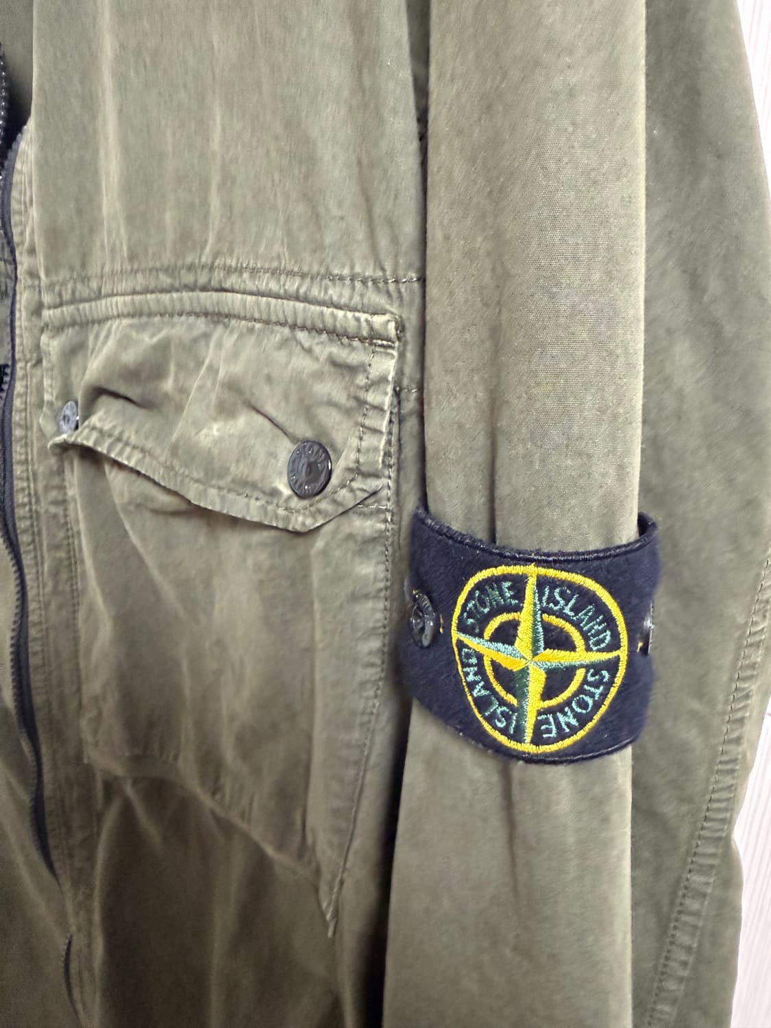 스톤아일랜드 오가닉 오버셔츠 3xl 상품이미지2