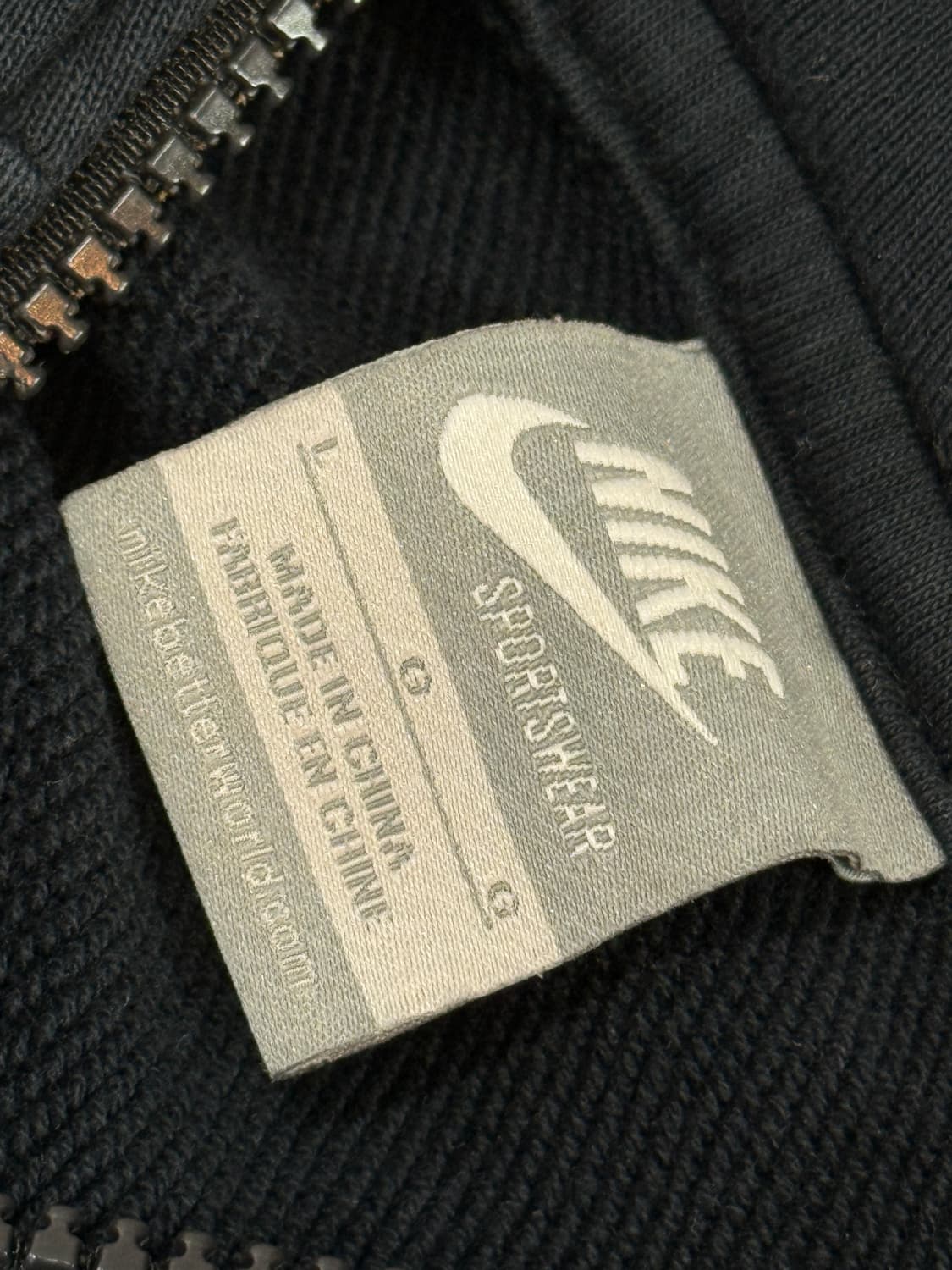 나이키 후드집업 블랙 상품이미지8