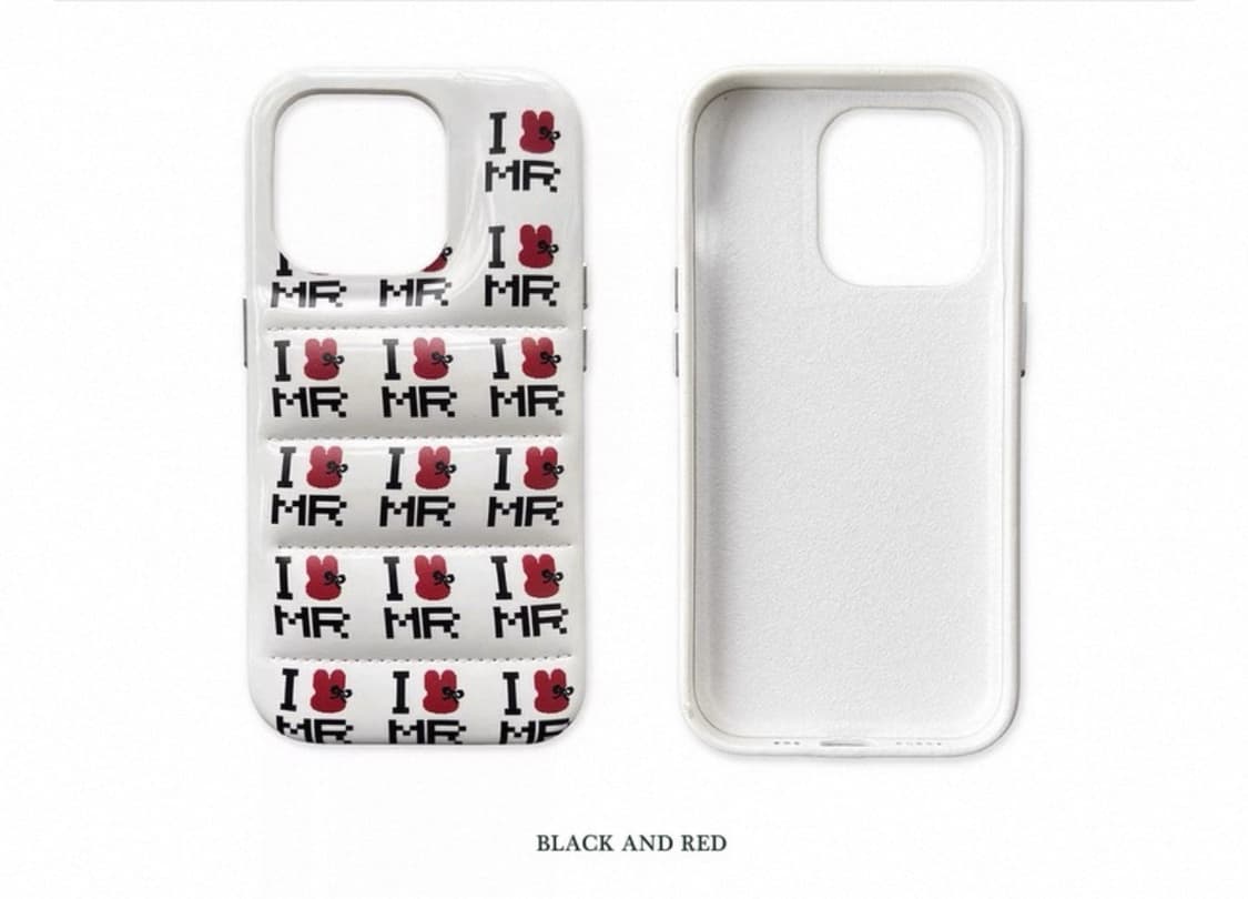 Moromoro 패딩 쿠션 아이폰 15ro 폰케이스 상품이미지1