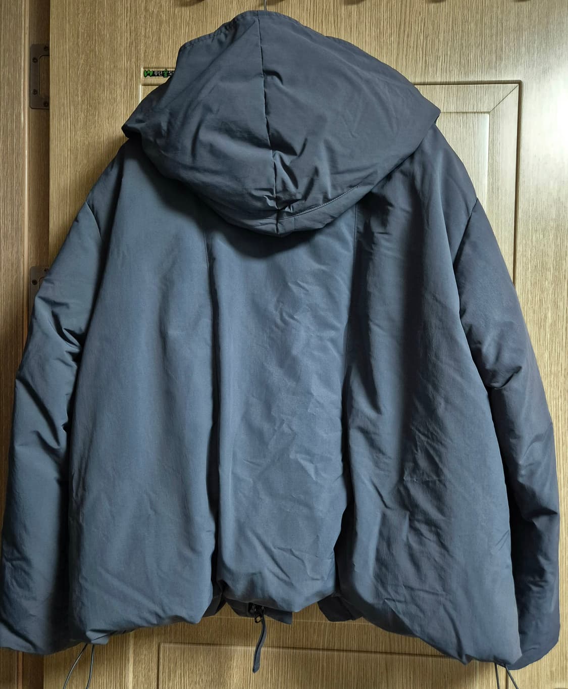 어나더오피스 2nd 구스 패딩 2사이즈 스틸그레이 상품이미지2