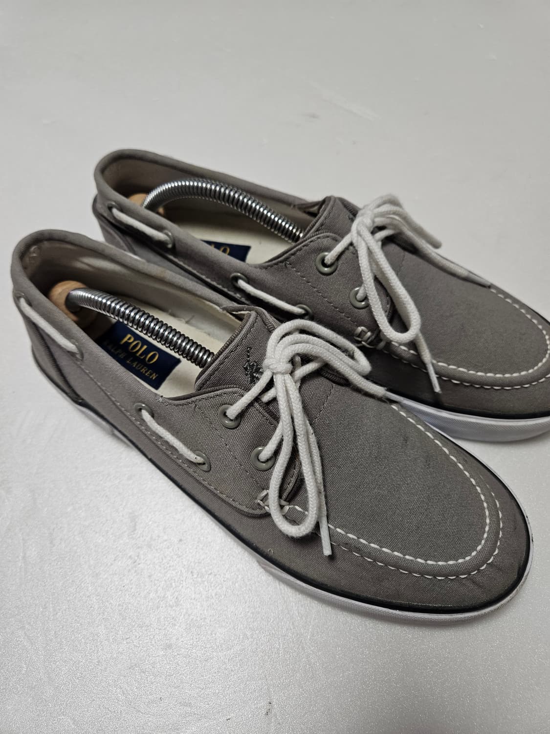🩶폴로 캔버스 보트슈즈 265🩶 상품이미지1