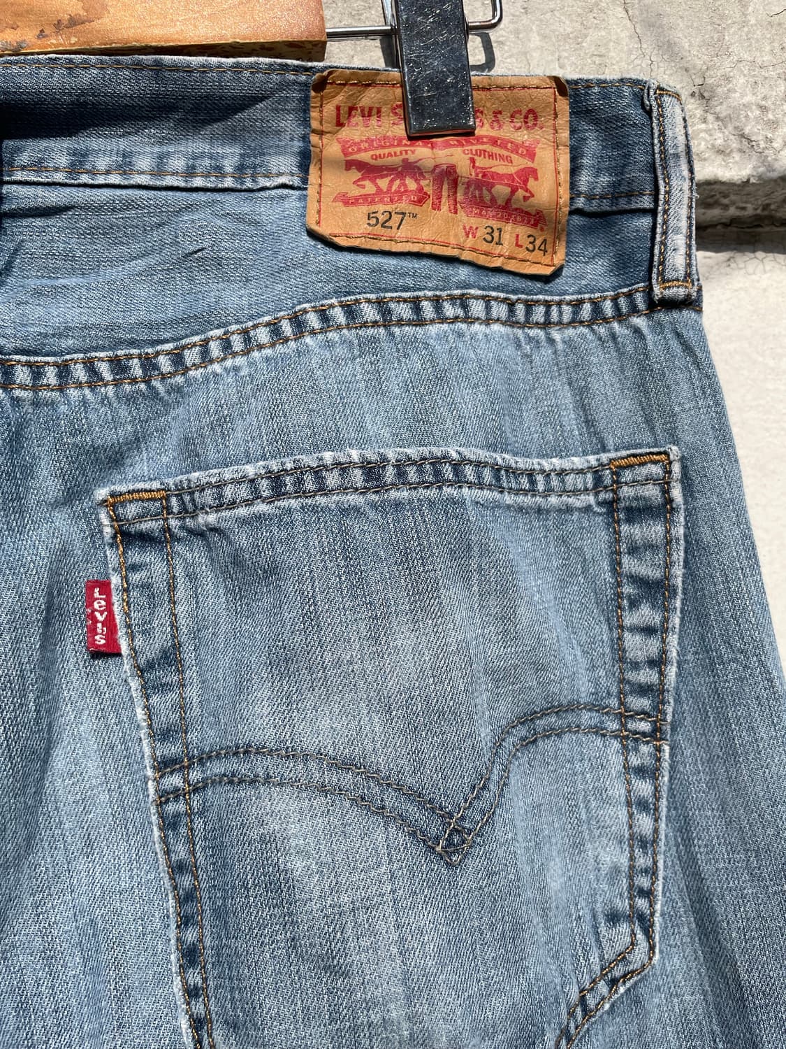 리바이스527 부츠컷 데님팬츠 상품이미지5