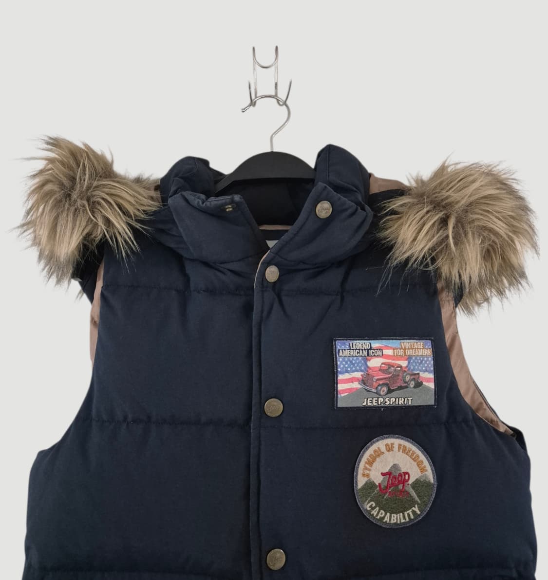 [S]지프 여자 오리털패딩조끼 상품이미지2